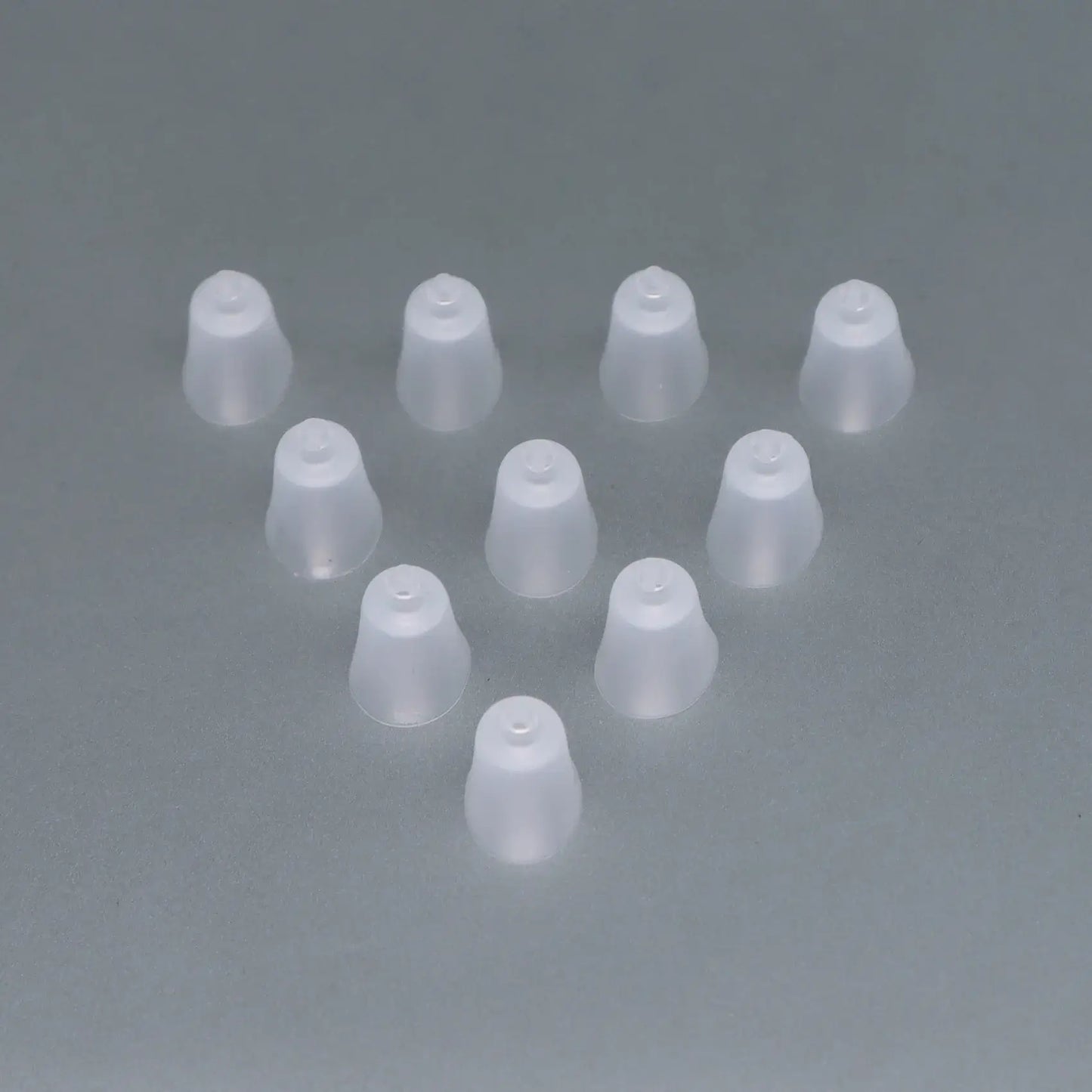 Hearing Aid Ear Piece Bell Shape Domes 10-Pack Comfortable PSAP Kit Ear Tips Invisible