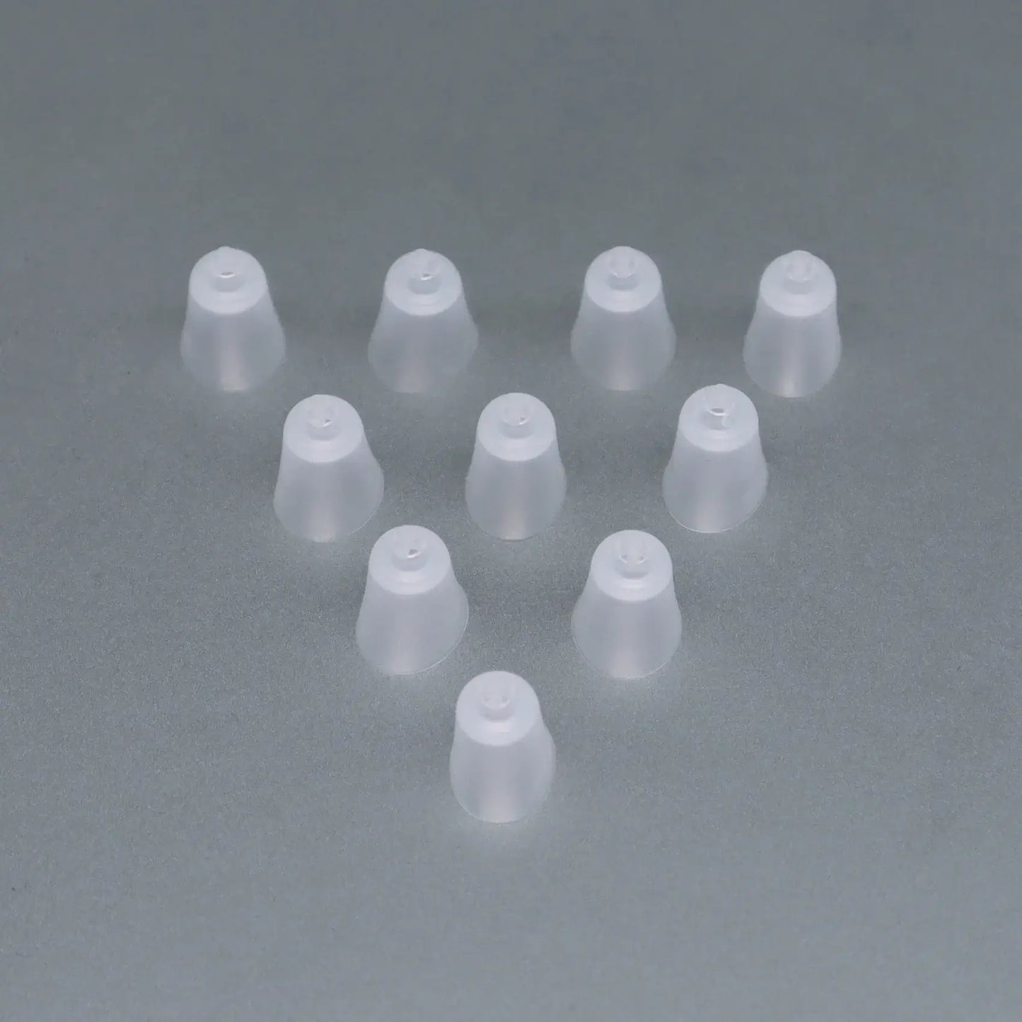 Hearing Aid Ear Piece Bell Shape Domes 10-Pack Comfortable PSAP Kit Ear Tips Invisible